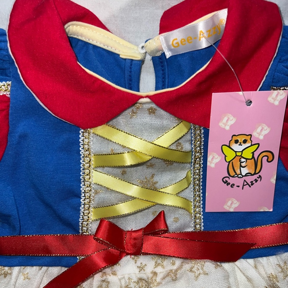 โผ๏ธNWT: Baby Girl Snow White Costume - 6 Months - Picture 2 of 4
